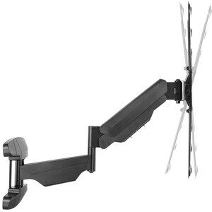 Neomounts - Supporto a parete Full Motion con molla a gas per monitor da 40" a 55", portata 30Kg. VESA max 400x400