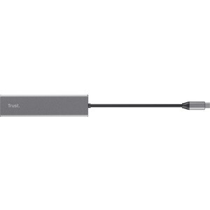 Trust - Hub 5-en-1 aevc 3 ports USB 3.2, 1 port micro SD et 1 port SD HALYX