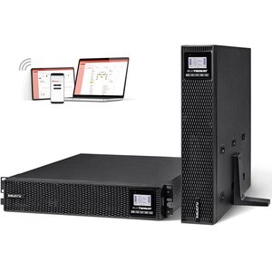 Salicru SLC TWIN Double Conversion Online UPS - 1.50 kVA/1.50 kW - Tower/Rack Convertible - 3 Hour Recharge - 120 V AC, 23