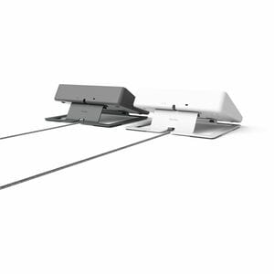Heckler Design Tablet PC Stand - 20.1 cm Height x 24.4 cm Width x 5.1 cm Depth - Powder Coated - Powder Coated Steel - White