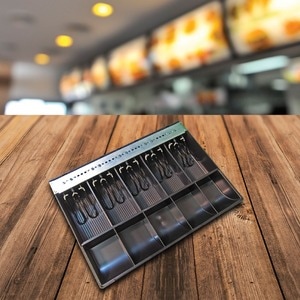 apg Cash Tray - 5 Bill/5 Coin Compartment(s)