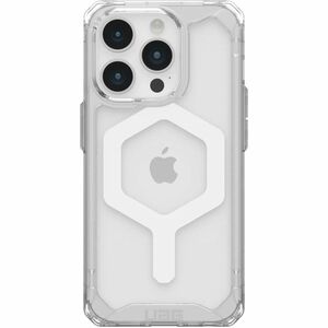 Urban Armor Gear Plyo Rugged Case for Apple iPhone 15 Pro Smartphone - Ice/White - Crystal Clear - Drop Resistant, Yellowi