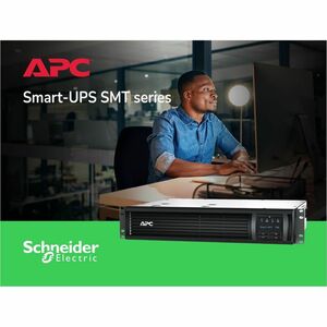 APC Smart-UPS, Line Interactive, 750VA, Rackmount 2U, 120V, 6x NEMA 5-15R outlets, SmartConnect Port+Network Card, AVR, LC
