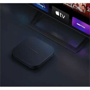 MI TV Box S Network Audio Player - Wireless LAN - Black - Google Assistant - HDR10+ - Dolby Audio, DTS HD - Internet Strea