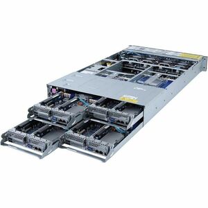 Gigabyte H262-NO0 Barebone System - 2U Rack-mountable - Socket LGA-4189 - 2 x Processor Support - Intel C621A Chip - 256 G