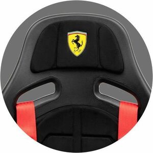 Next Level Racing ES1 Scuderia Ferrari Edition Seat - For Gaming - Suede, Foam, High-density Polyethylene (HDPE) Foam