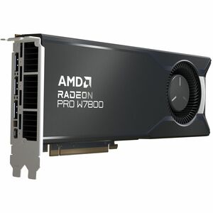 AMD Radeon Pro W7800 显卡 - 32 GB GDDR6 - 全高度 - 256 位 总线宽度 - PCI Express 4.0 x16 - DP接口 - 3 x DP接口 - 1 x 迷你显示端口 - 迷你显示端口 - 双