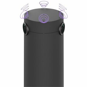 Logitech Sight Câmara para vídeo conferência - 60 fps - Grafite - 4K - 3840 x 2160 Vídeo - 315° Angle - Montagem em tripé,