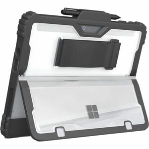 MAXCases Extreme Shell Rugged Case for Microsoft Surface Pro 9, Surface Pro 10 Tablet - Black - Damage Resistant, Drop Res