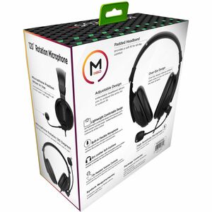 Morpheus 360 Deluxe Multimedia Stereo USB Headset - Adjustable Microphone - Lightweight Comfortable Design - Eco Leather E