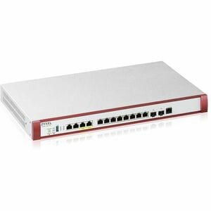 ZYXEL ZyWALL USG FLEX 700H Network Security/Firewall Appliance - 1 Year Security Bundle - Intrusion Prevention - 12 Port -