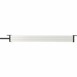 Alu-Line 19" Power Strip 9-way (Extension Lead made of high-quality aluminium with 2m cable) - Right-angled Connector - 9 