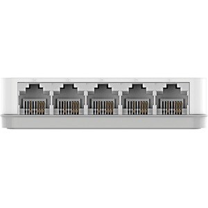 D-Link DES-1005C 5 Ports Ethernet Switch - Fast Ethernet - 100Base-TX - 2 Layer Supported - 0.78 W Power Consumption - Twi