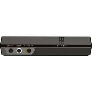 Sound Blaster Sound BlasterX G6 External Sound Box - 32 bit DAC Data Width - 7.1 Sound Channels - External - Micro USB - 4