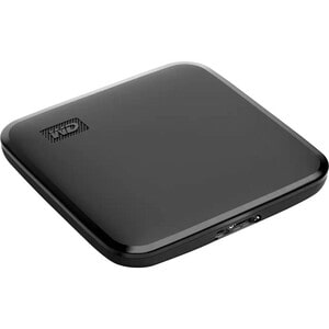 WD Elements WDBAYN0010BBK-WESN 1 TB Portable Solid State Drive - External - USB 3.0 - 400 MB/s Maximum Read Transfer Rate