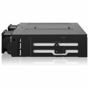 Icy Dock CP097 Drive Enclosure for 5.25" U.2, U.3, PCI Express NVMe 4.0 x4 - SFF-8654 SlimSAS Host Interface Internal - Bl