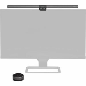 BenQ ScreenBar Halo Lichtleiste - Grau - An Monitor montierbar - LED Glühbirne - Aluminium für LCD-Monitor, Lesen - 100 mm