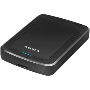 Disco Duro Adata HV300 - Externo - 1TB - Negro - Consola de juegos Dispositivo compatible - USB 3.2 (Gen 1) - 256-bit AES 