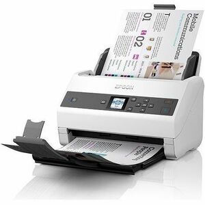 Epson WorkForce 870 Sheetfed Scanner - 600 dpi Optical - 10-bit Color - 65 ppm (Mono) - 65 ppm (Color) - Duplex Scanning -