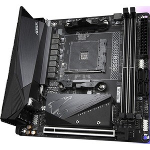 GIGABYTE Ultra Durable B550I AORUS PRO AX Desktop Motherboard - AMD B550 Chipset - Socket AM4 - Mini ITX - Ryzen 3, Ryzen 