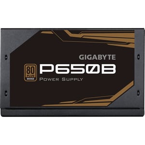 Gigabyte P650B ATX12V/EPS12V Power Supply - 650 W - Internal - 120 V AC, 230 V AC Input - 3.3 V DC Output - 1 +12V Rails -