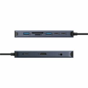 Targus HyperDrive HD4005GL USB 3.2 (Gen 2) Type C Docking Station for Monitor - Charging Capability - Memory Card Reader -