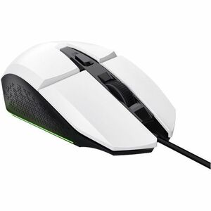 Trust Felox GXT 109 Gaming-Maus - USB 2.0 - Optisch - 6 Taste(n) - 6 Programmable Button(s) - Weiß - Kabel - 6400 dpi Aufl