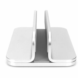 Digitus Notebook Notebook-Halter - Vertikal - 43 mm x 150 mm x 92 mm x - Aluminium - Silber - 10 kg Belastbarkeit - Rutsch