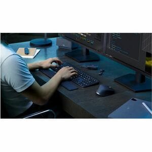 Logitech MX Keys S Combo Keyboard & Mouse - QWERTY - Spanish - USB Membrane/Scissor Wireless Bluetooth Keyboard - Keyboard