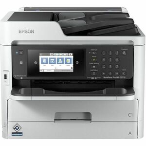 Impresora de inyección de tinta multifunción Epson WorkForce Pro WF-C5810 Con cable e inalámbrico - Color - Copiadora/Fax/