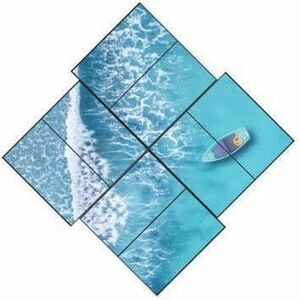 Vestel WY55B/2H 1397 mm LCD Digital Signage Display - 24 Hours/7 Days Operation - In-plane Switching (IPS) Technology - 19