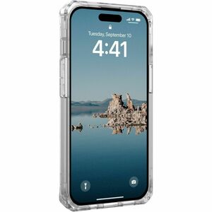 Urban Armor Gear Plyo Rugged Case for Apple iPhone 15 Smartphone - Ice White - Crystal Clear - Drop Resistant, Yellowing R