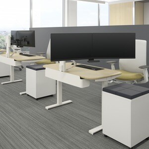 Ergotron TRACE Clamp Mount for Monitor - White - 2 Display(s) Supported - 66 cm to 68.6 cm (27") Screen Support - 9.75 kg 