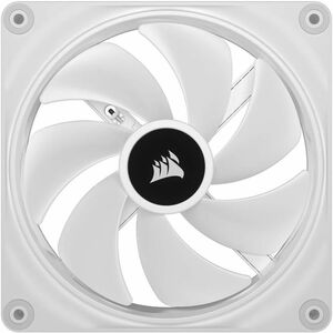 Corsair iCUE QX140 Cooling Fan - 2 x Fan(s) - 82.50 CFM Maximum Airflow - 2000 rpm - Magnetic Dome Bearing - RGB LED - Whi