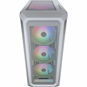 COUGAR CGR-5CC5W-MESH-RGB Gabinete para computadora gamer - Mini ITX, Micro ATX, ATX Placa base admitida - Media Torre - V