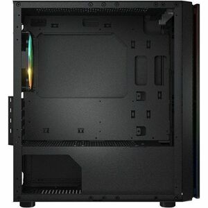 COUGAR Gabinete para computadora gamer - Mini ITX, Micro ATX Placa base admitida - Minitorre - Vidrio templado - Negro - 5