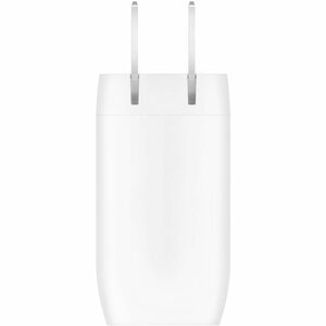 Belkin Dual USB-C Wall Charger w/PPS 60W for Apple iPhone, Galaxy, Google - Compatible w/USB-C to Lightning & USB-C - 60 W