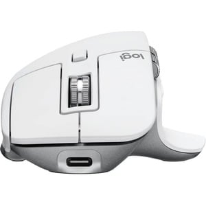 Logitech MX MASTER 3S for Mac Performance Wireless Mouse - Darkfield - Wireless - Bluetooth/Radio Frequency - 2.40 GHz - R