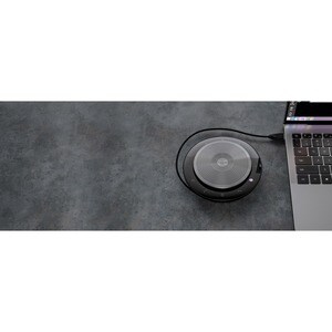 Jabra Speak 750-UC Con cable/Inalámbrico Bluetooth Teléfono con altavoz - Negro - Omnidireccional Microphone(s)