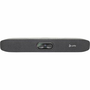 Poly Studio R30 USB Video Bar - Small Room Size Supported - 3840 x 2160 Video (Live) - 4K UHD - 30 fps - USB - Wireless LA