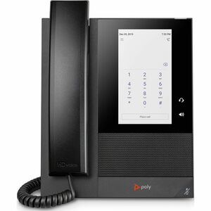 Poly CCX 400 Business Media Phone for Microsoft Teams and PoE-enabled GSA/TAA - 24 x Total Line - VoIP - 5" LCD - 2 x Netw