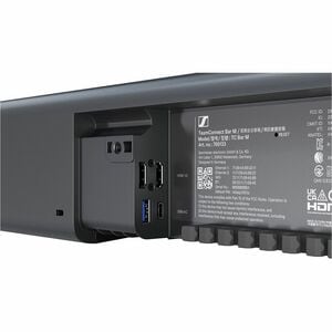 Sennheiser TEAMCONNECT BAR M - For Meeting Room - 2 x Network (RJ-45) - 2 x HDMI Out - USB - Gigabit Ethernet - Internal S