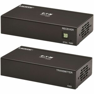 Tripp Lite series B127A-2A1-BHBH Video Extender Transmitter/Receiver - Wired - TAA Compliant - 1 Input Device - 2 Output D