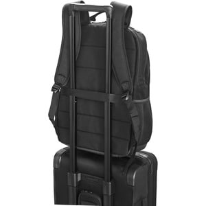 V7 Eco-Friendly CBP17-ECO-BLK Estojo de transporte (Mochila) para 43.2 cm (17") para 43.9 cm (17.3") Notebook - Preto - Po