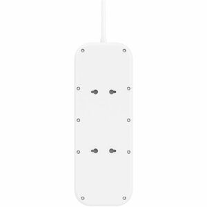 Belkin Connect Surge Suppressor/Protector - White - 2 x USB Type C, 8 x British BS1363 - 900 J - 2 m - Wall Mountable
