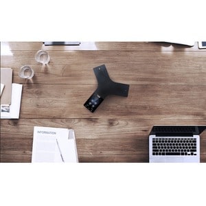 Yealink CP935W IP Conference Station - Cordless - DECT - Desktop - Black - VoIP - 10.2 cm (4") - IEEE 802.11a/b/g/n