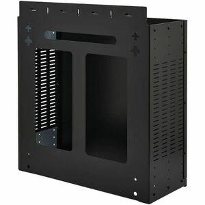 Tripp Lite by Eaton SmartRack SRWO4UBRKT 4U Wall Mountable Enclosed Cabinet Rack Mount Enclosure for LAN Switch, Patch Pan