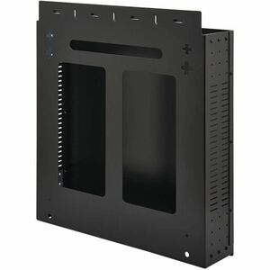 Tripp Lite by Eaton SmartRack SRWO2UBRKT 2U Wall Mountable Enclosed Cabinet Rack Mount Enclosure for LAN Switch, Patch Pan
