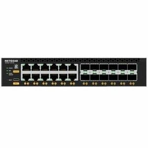 Switch Ethernet Netgear AV Line M4350 M4350-12X12F 12 Porte Gestibile - 10 Gigabit Ethernet - 10GBase-X, 10GBase-T - 3 Lay