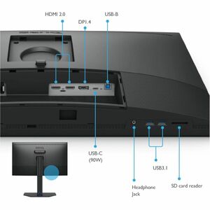 BenQ Photographer SW272U 27 Zoll Klasse 4K UHD LED-Monitor - 16:9 Format - 68,6 cm (27 Zoll) Viewable - IPS-Technologie (I
